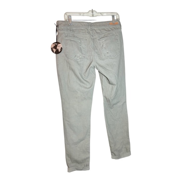 ARTICLES OF SOCIETY Grey Distressed Boyfriend Jeans - Picture 3 of 11